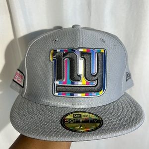 NEW New Era NFL Crucial Catch Hat NY Giants Size 7.5